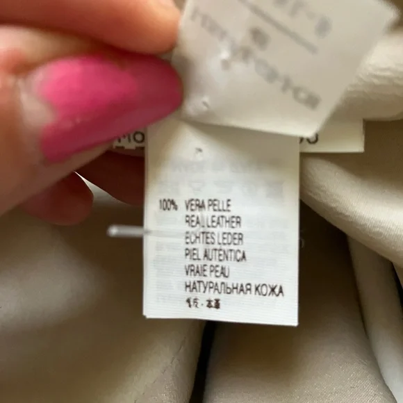 Brunello Cucinelli Women’s Leather Suede Wrap Around Jacket Sz 48 US 12 14 LUXE - Picture 7 of 14